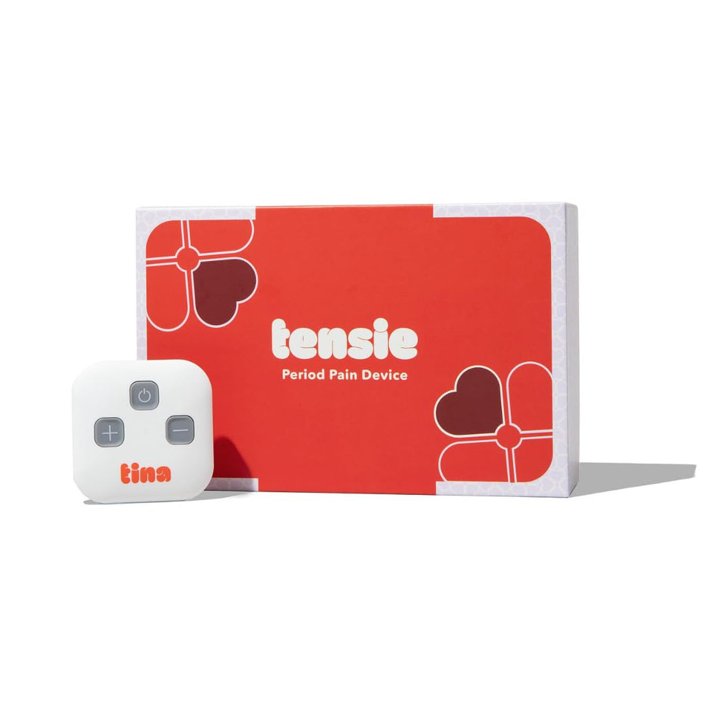 Tensie | Portable Period Pain Relief Device | 30 Gentle, Adjustable Levels for Drug-Free Menstrual Cramp or Lower Back Pain Relief | 10-Hour Battery Life, Rechargeable | Instant Period Cramp Relief - TrustMedUSA