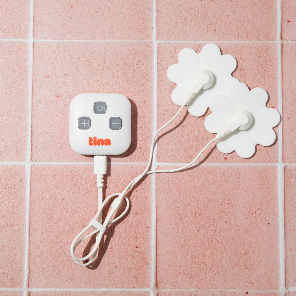 Tensie | Portable Period Pain Relief Device | 30 Gentle, Adjustable Levels for Drug-Free Menstrual Cramp or Lower Back Pain Relief | 10-Hour Battery Life, Rechargeable | Instant Period Cramp Relief - TrustMedUSA