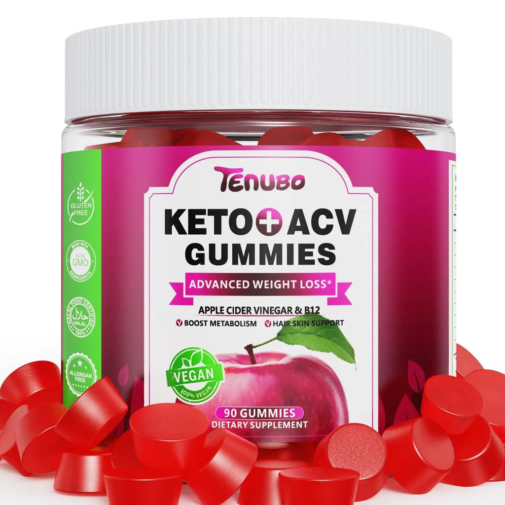 Tenubo Keto ACV Gummies Advanced Weight Loss - 90 Count Speedy Keto Acv - TrustMedUSA