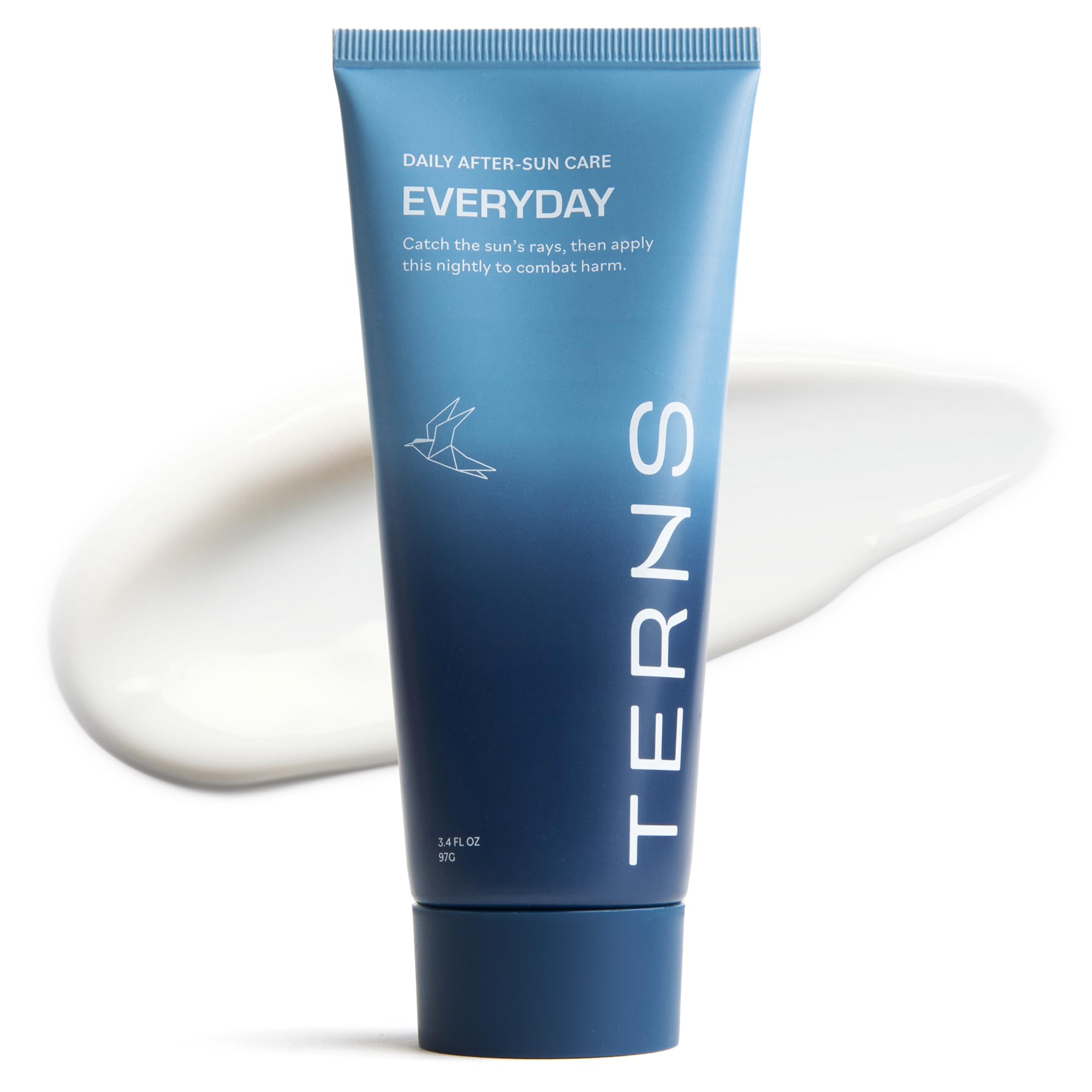 TERNS Everyday Advanced Moisturizer for Face & Body, Daily Skin Care Lotion for Men & Women, Marine Bioactive Skin Cream, Supports Firmness & Hydration, Travel Friendly, Natural Fragrance, 3.4 Oz - TrustMedUSA