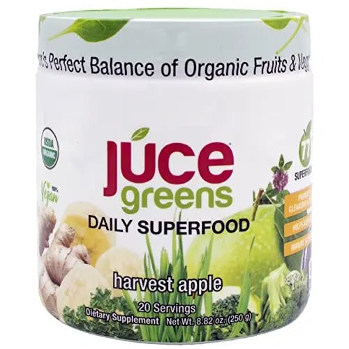 Terra Kai Organics JUCE Green Superfood Powder, Organic Fruits and Veggies Supplement - TrustMedUSA