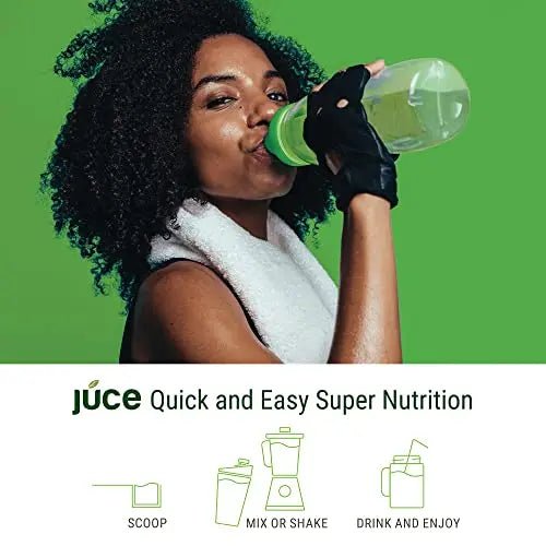 Terra Kai Organics JUCE Green Superfood Powder, Organic Fruits and Veggies Supplement - TrustMedUSA