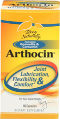 Terry Naturally Arthocin - Boswellia Serrata Capsules with Devil's Claw & Curcumin - Supplement to Support Joint & Spine Health - Herbal Supplement Aids Comfort & Absorption - 60 Capsules - TrustMedUSA