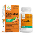 Terry Naturally CuraMed 375mg - Antioxidant Supplement for Brain & Immune Health Support - Dietary Supplement with Curcumin & Turmeric Essential Oil - Herbal Liver Support - 90 Softgels - Maple Wellness Supplements