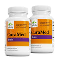 Terry Naturally CuraMed Brain - Dietary Supplement to Support Clarity & Focus - Brain Health Supplement with Curcumin & Turmeric Essential Oil to Aid Concentration - 60 Softgels (2 Pack) - TrustMedUSA