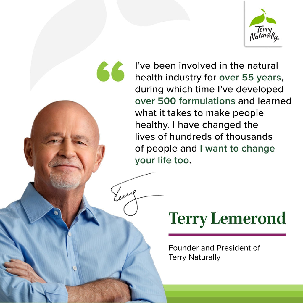 Terry Naturally Healthy Cholesterol with Amla - Antioxidant Supplement for Immune & Heart Support - Supplement to Aid Healthy Cholesterol & Triglyceride - 60 Capsules - TrustMedUSA