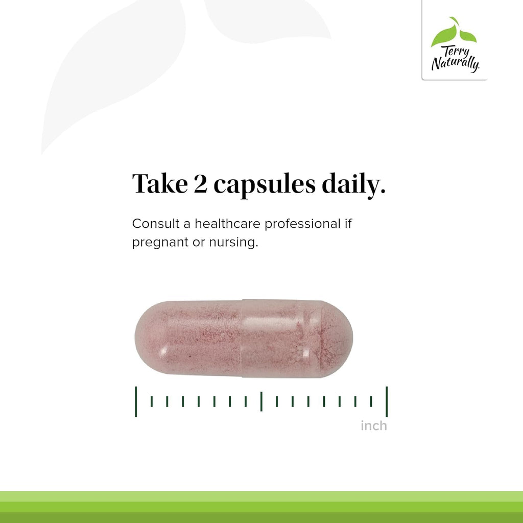 Terry Naturally Urinary Tract Intensive Support - Supplement with Cranberry for Bladder Health Support - Kidney Health Supplement with D-Mannose & Vitamin C - 60 Capsules (30 Servings) - TrustMedUSA