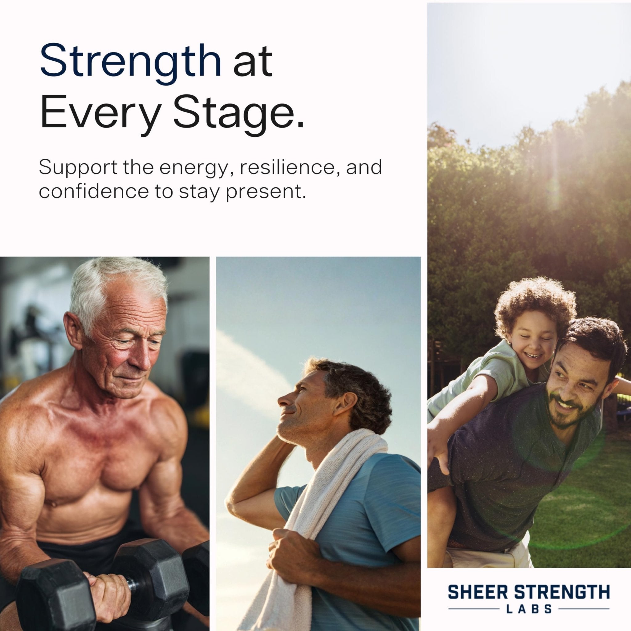 Testosterone Booster for Men - Sheer Alpha T-Booster - Clinically Backed Dose, Strongest Formula - Made in USA - Premium Blend of Fadogia Agrestis Tongkat Ali and Shilajit. 30 Servings - TrustMedUSA