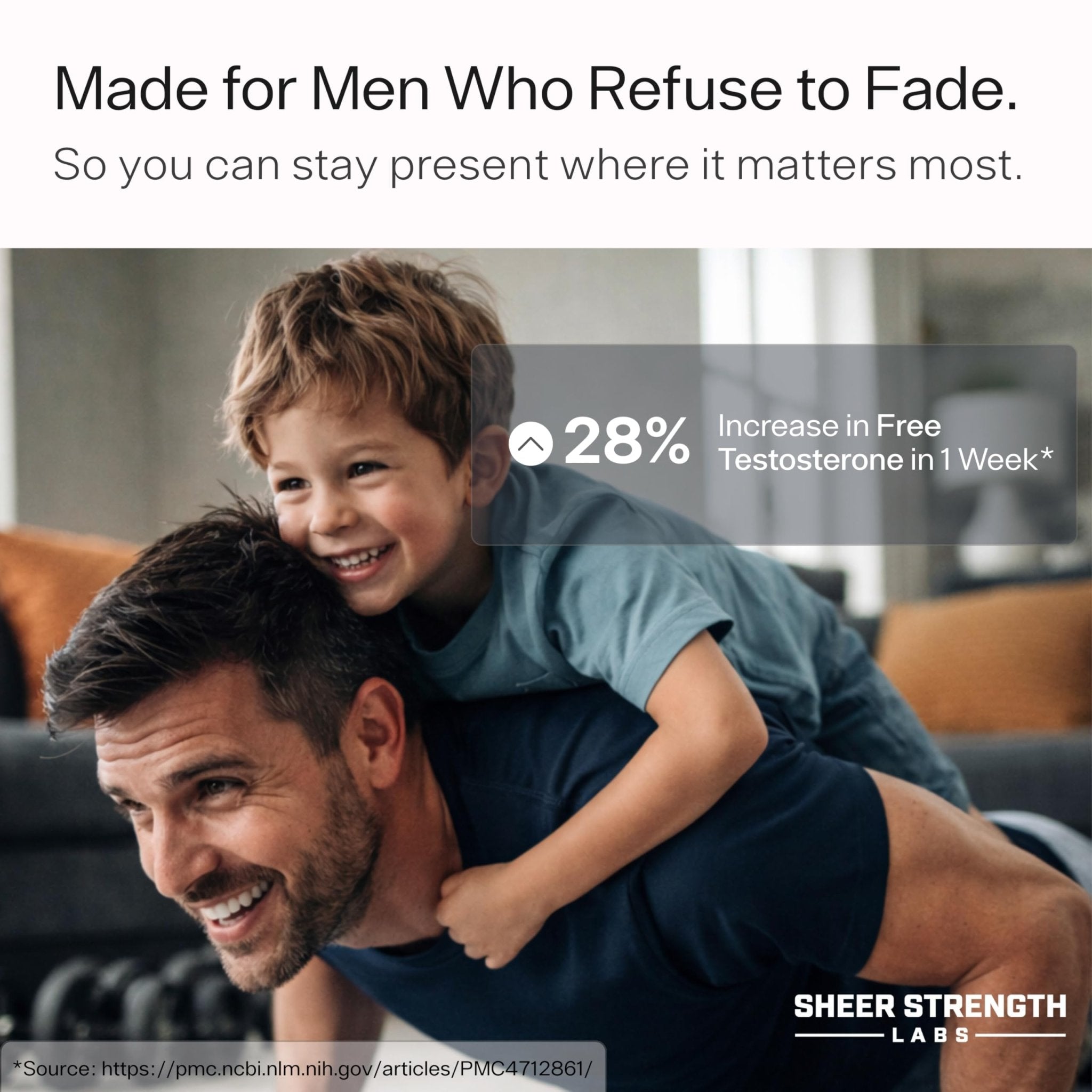 Testosterone Booster for Men - Sheer Alpha T-Booster - Clinically Backed Dose, Strongest Formula - Made in USA - Premium Blend of Fadogia Agrestis Tongkat Ali and Shilajit. 30 Servings - TrustMedUSA