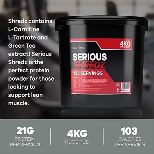 The Bulk Protein Company – Serious Shredz – Diet Whey Protein Powder – Contains L - TrustMedUSA