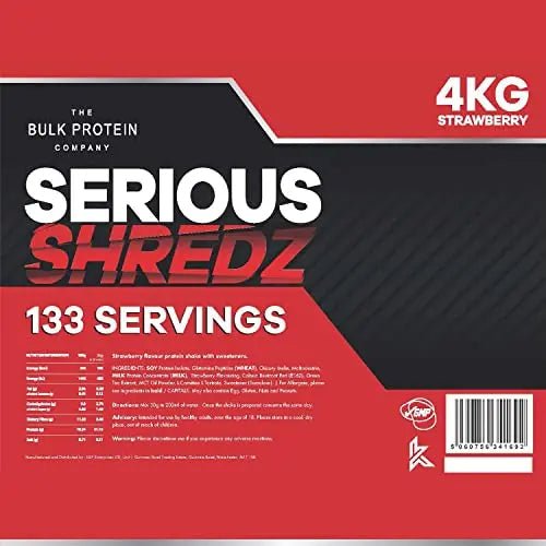 The Bulk Protein Company – Serious Shredz – Diet Whey Protein Powder – Contains L - TrustMedUSA
