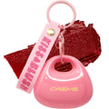 The Crème Shop Kiss & Blush Tinted Lip Balm & Blush, Korean Makeup for Lips & Cheeks, Cute Charm Key Chain, Hydrating, Long Lasting Tint, Aloe, Squalane (Cherry Squeeze) - TrustMedUSA