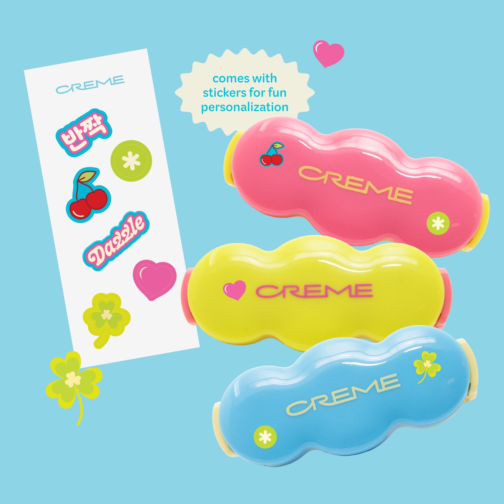 The Crème Shop Shimmer Pop Clip-On Lip Gloss | Korean Makeup, Cute Clip Accessory, Hydrating, Non-Sticky, Shea Butter, Hyaluronic Acid, Vitamine E- Nude Orbit - TrustMedUSA
