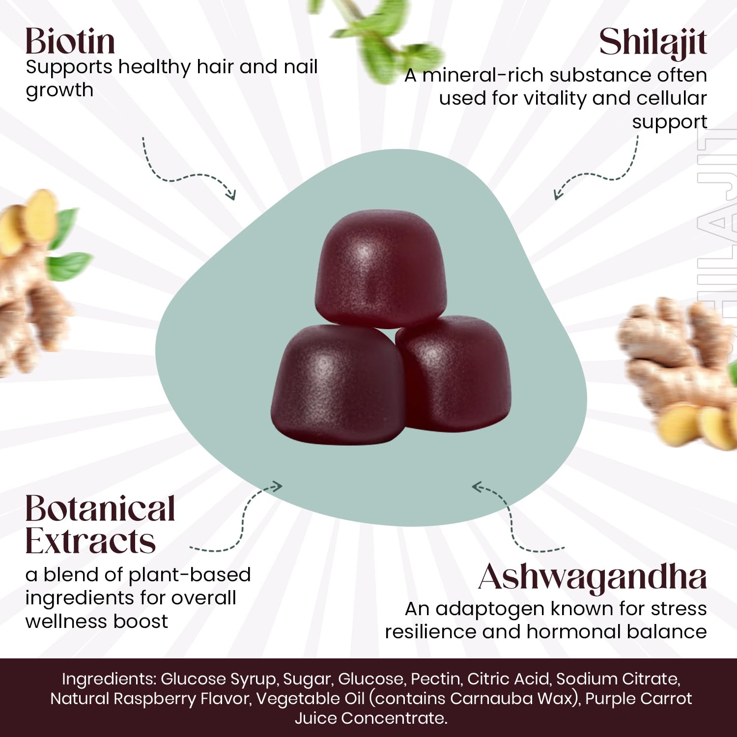 The EverÉ Natural Alchemy Evere RootRise Gummies - Shilajit + Ashwagandha Gummies - TrustMedUSA