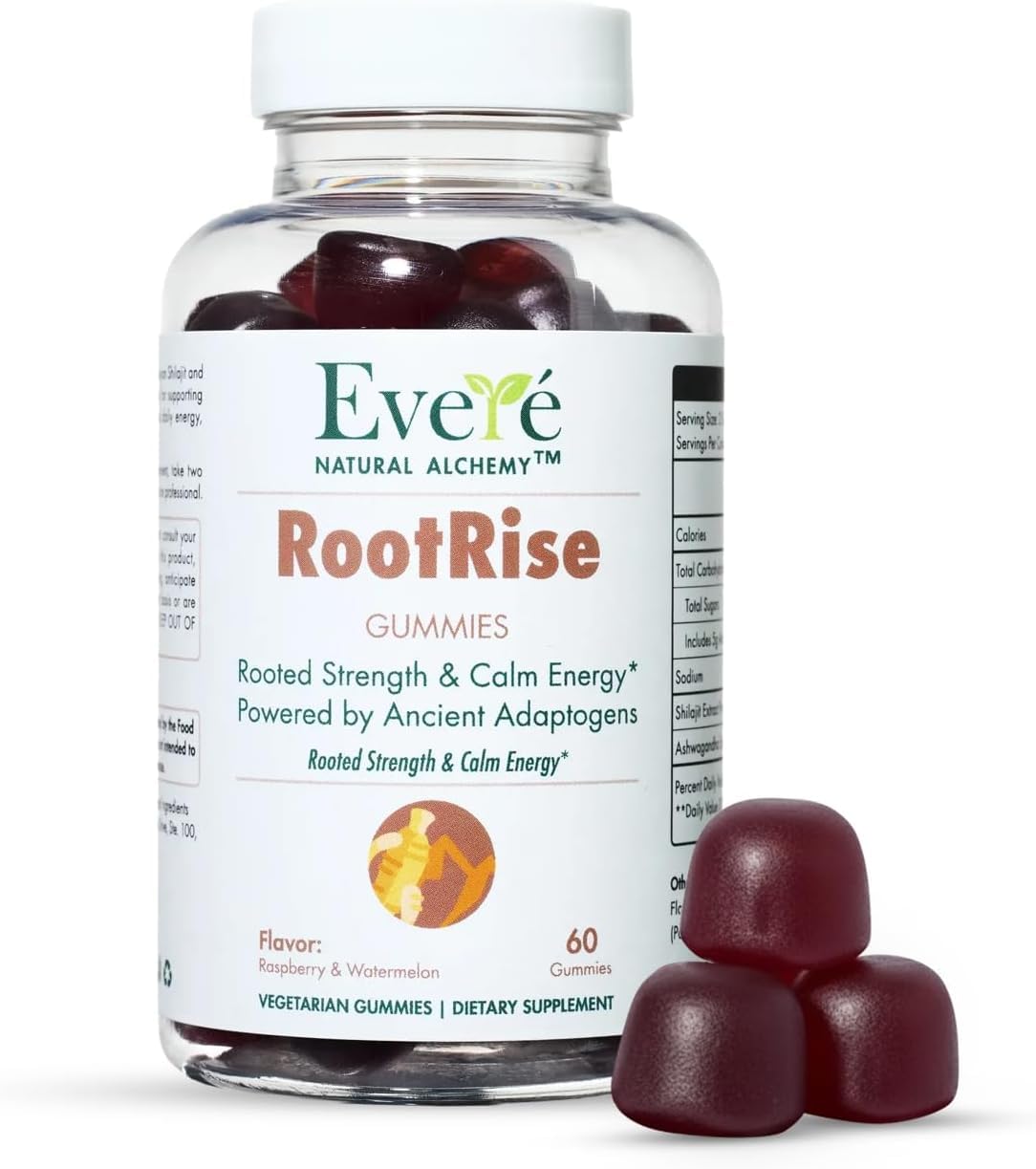 The EverÉ Natural Alchemy Evere RootRise Gummies - Shilajit + Ashwagandha Gummies - TrustMedUSA