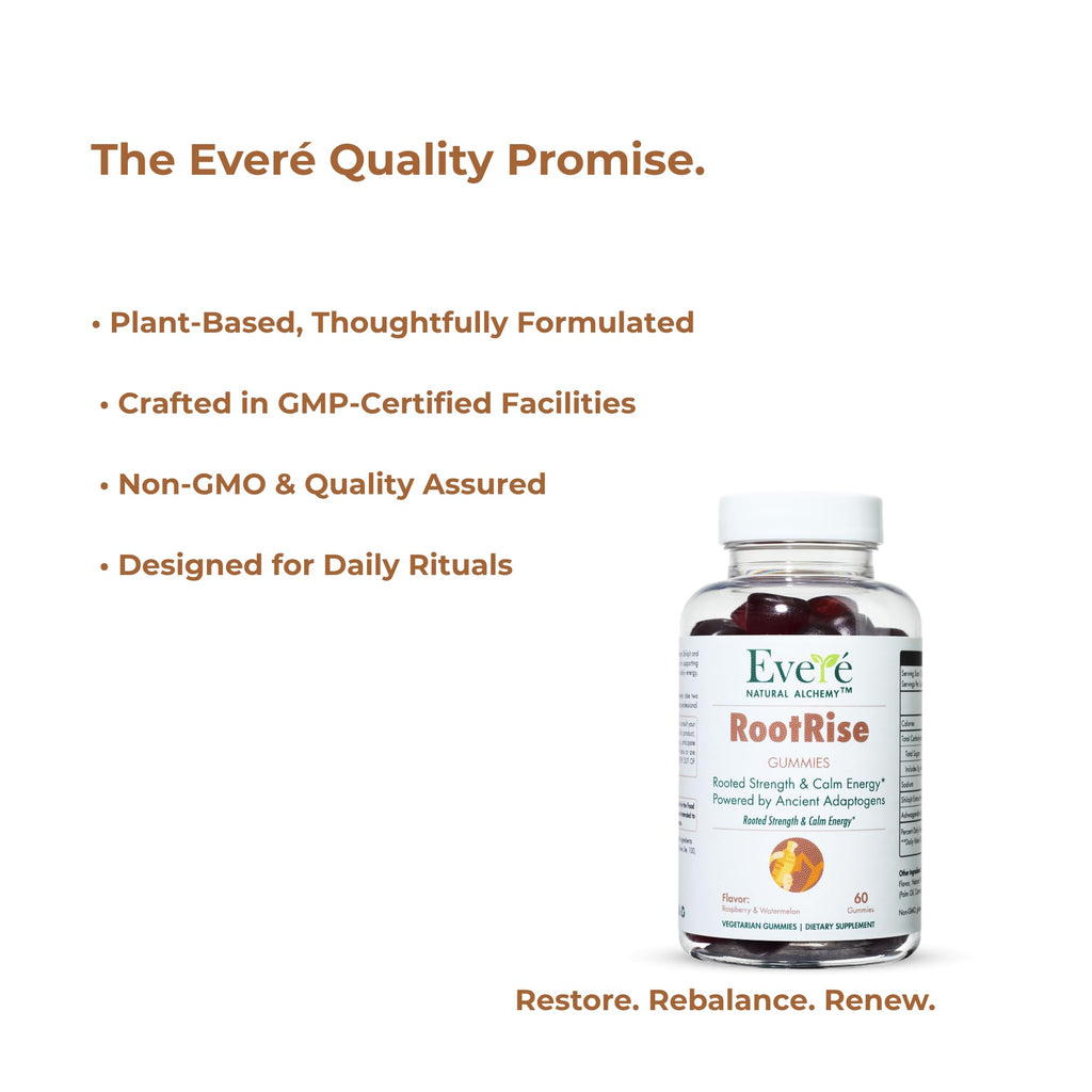 The EverÉ Natural Alchemy Evere RootRise Gummies - Shilajit + Ashwagandha Gummies - TrustMedUSA