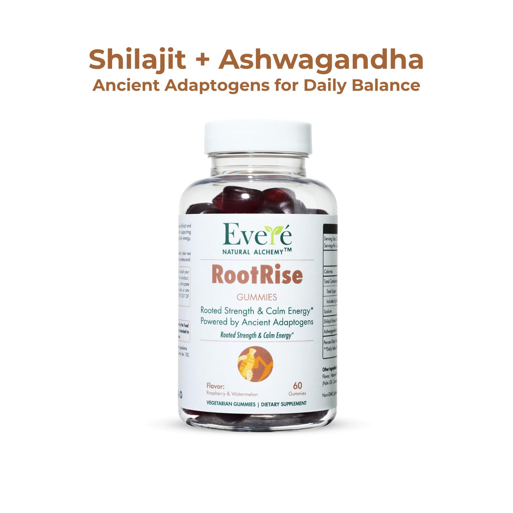 The EverÉ Natural Alchemy Evere RootRise Gummies - Shilajit + Ashwagandha Gummies - TrustMedUSA