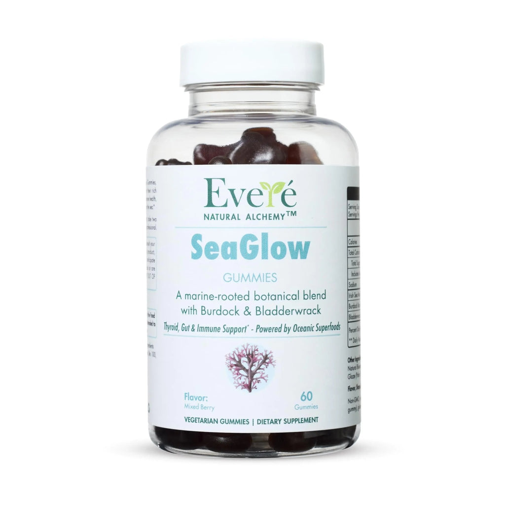 The EverÉ Natural Alchemy Sea Moss with Bladderwrack & Burdock Root – Vegan, Plant-Based Gummies with Minerals & Botanicals – Mixed-Berry Flavor, Non-GMO & Gluten-Free - TrustMedUSA