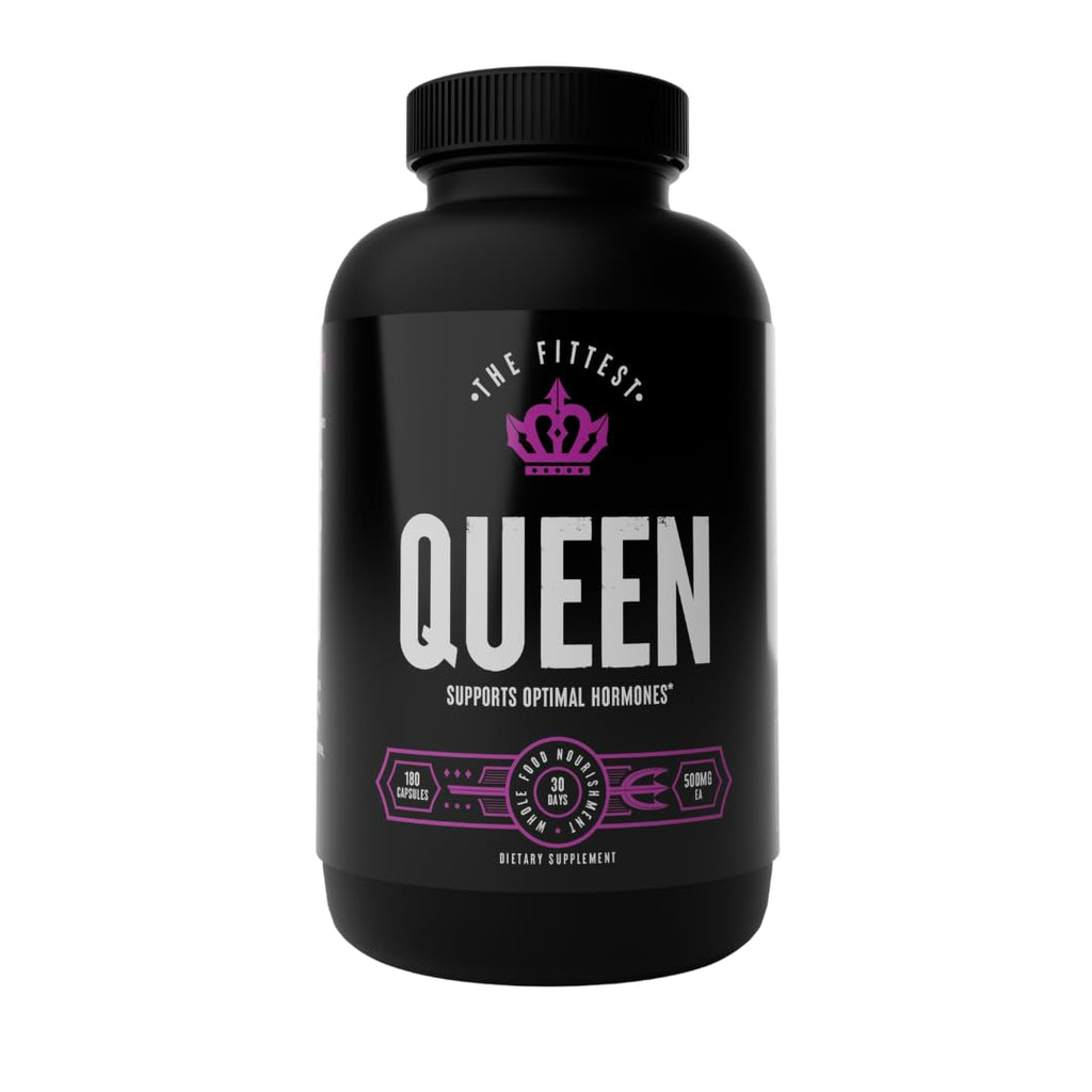 The Fittest Queen Organ Supplement, Hormone & Energy Support, 180 Capsules - TrustMedUSA