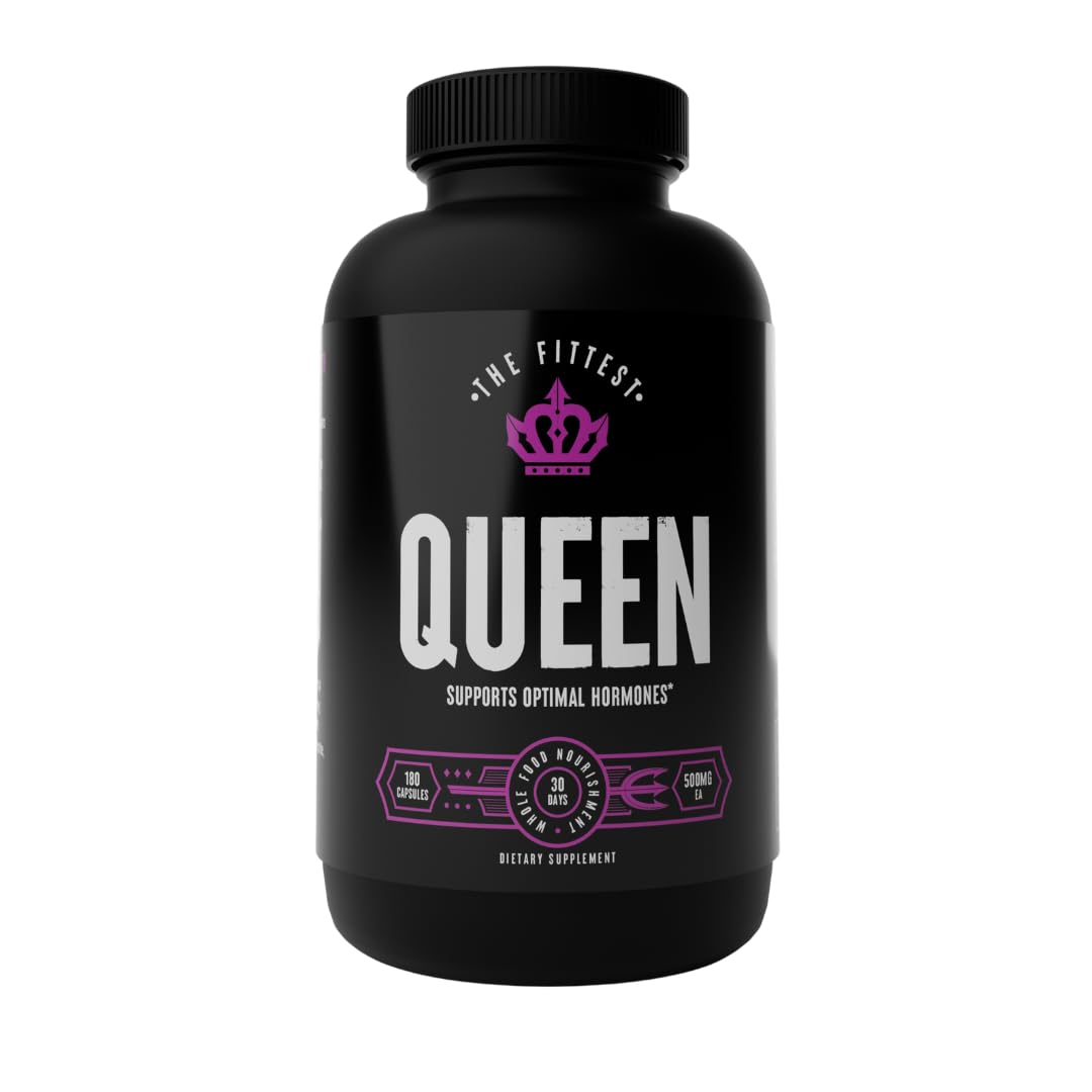 The Fittest Queen Organ Supplement, Hormone & Energy Support, 180 Capsules - TrustMedUSA