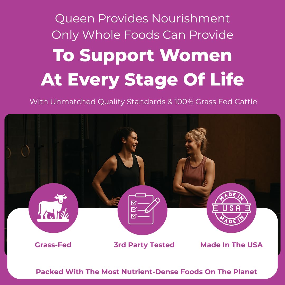 The Fittest Queen Organ Supplement, Hormone & Energy Support, 180 Capsules - TrustMedUSA