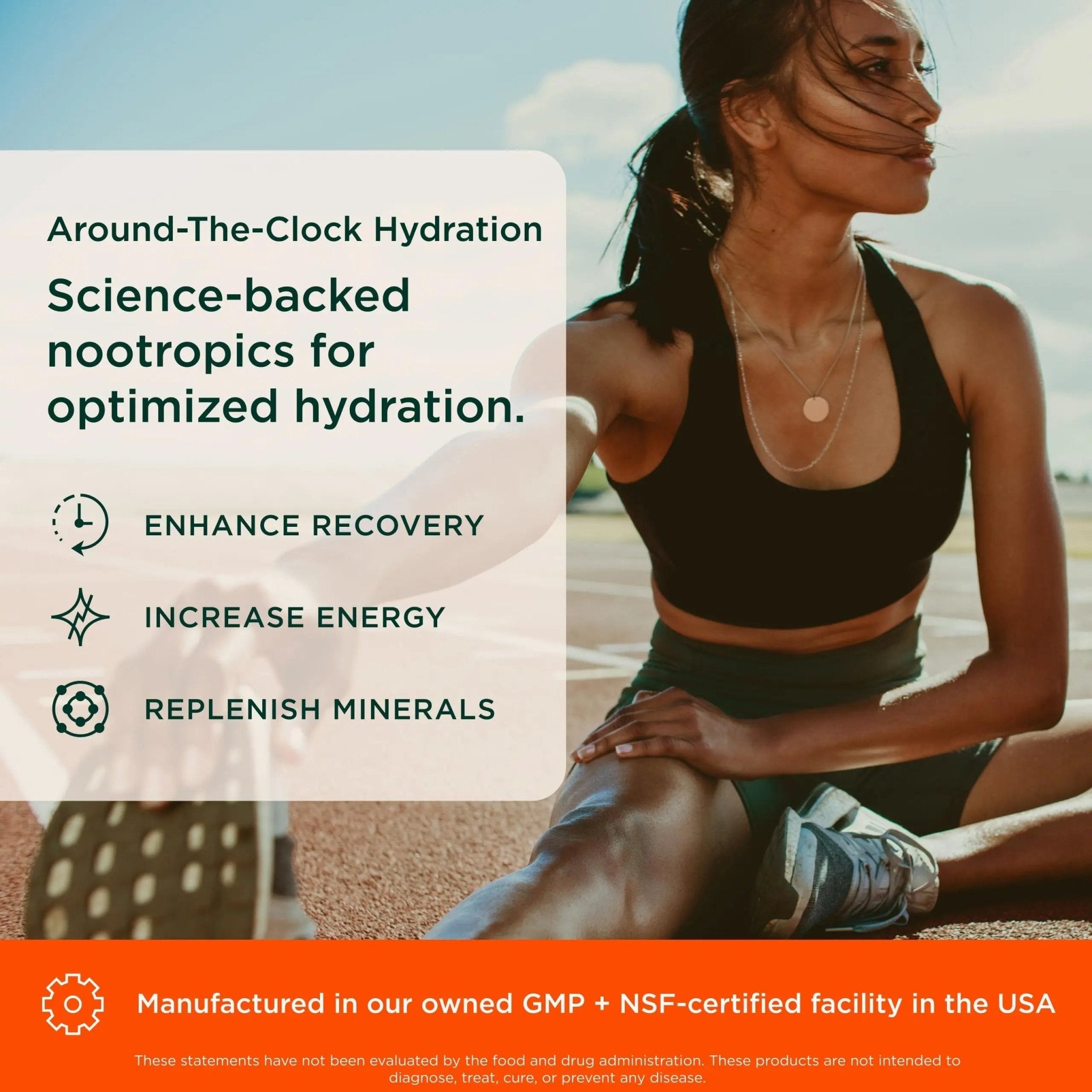 The Genius Brand Genius Electrolytes - Electrolyte Powder for Active Lifestyles - Supports Hydration, Energy, Endurance, Muscle Growth & Recovery - Lemon Lime - 30 Servings - TrustMedUSA