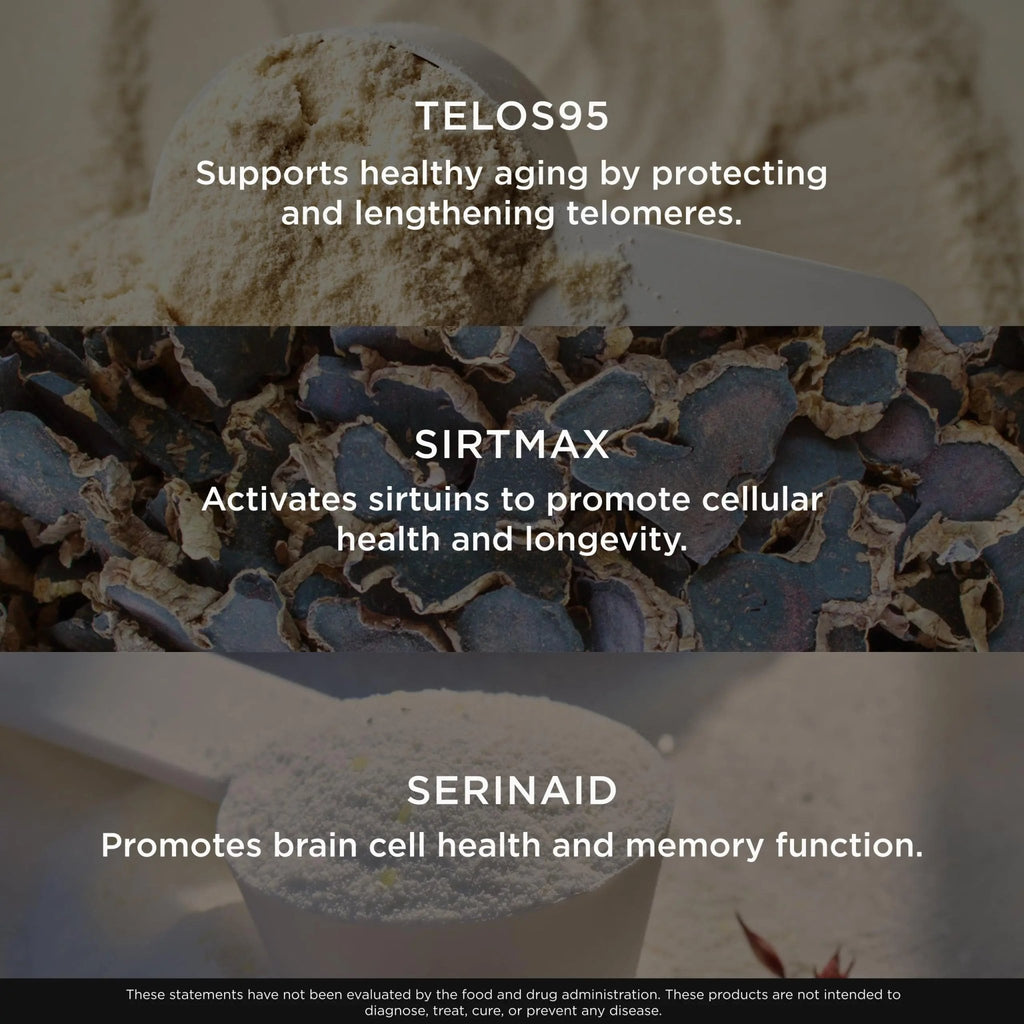 The Genius Brand Genius Eternal - Cellular Repair Supplement for Daily Clarity - Supports Brain Health, Endurance, Energy, Focus, Memory & Vitality - Non-GMO - 60 Veggie Capsules - TrustMedUSA