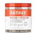 The Genius Brand Mood + Focus Nootropic – 400mg Organic Lion’s Mane, Alpha GPC & Citicoline – Memory & Focus Supplement – 30 Servings - TrustMedUSA