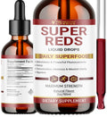 THE HEALTHY LIFE 4 ME Liquid Super Reds Phytonutrient Superfood Drops | Phytonutrient Blend containing Polyphenols | Antioxidants & More | Great Taste 2oz - 30 Day Supply - TrustMedUSA
