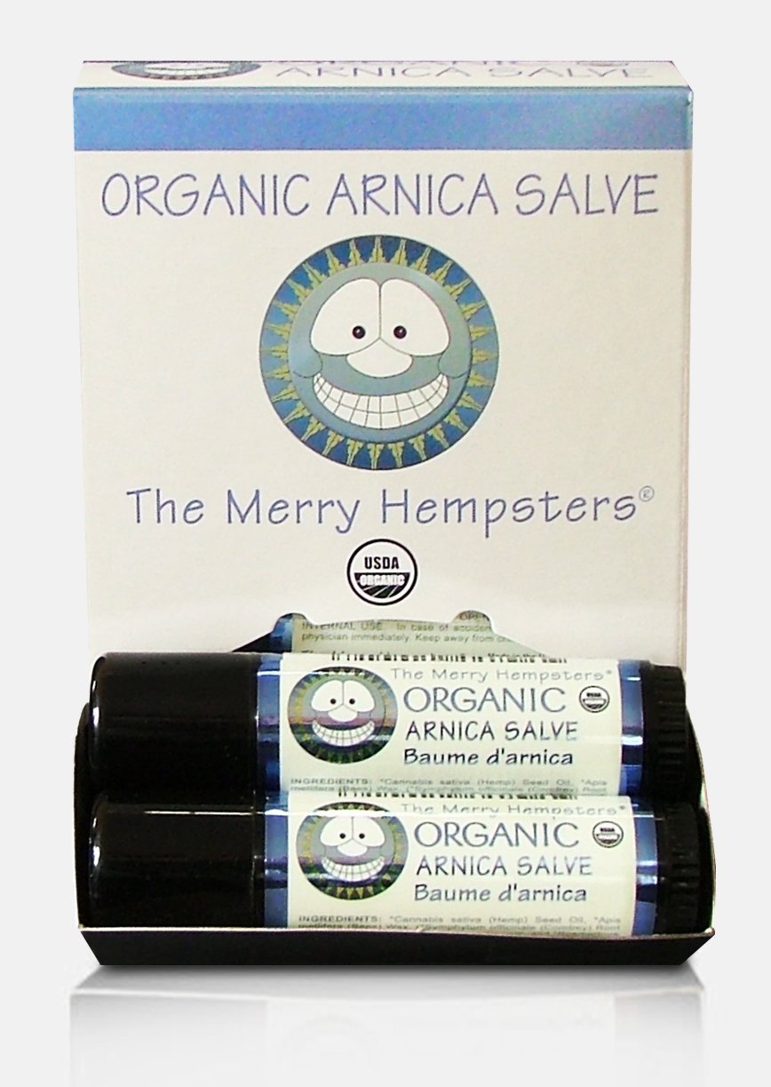 The Merry Hempsters Organic Arnica Salve Gravity Display Case - TrustMedUSA