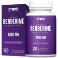 THE MONK Organic Berberine Extract 2000mg - Vegan, Non-GMO - Immune Support - Berberine HCL Supplement for Women & Men - 120 Capsules - TrustMedUSA