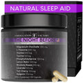 The Night Before 10-in-1 Midnight Maximizer Sleep Aid, Stress Relief, Cognition, Relaxation, Recovery, Focus, Magnesium Glycinate, L-Theanine & More, (120 Capsules – 2 Month Supply) - TrustMedUSA