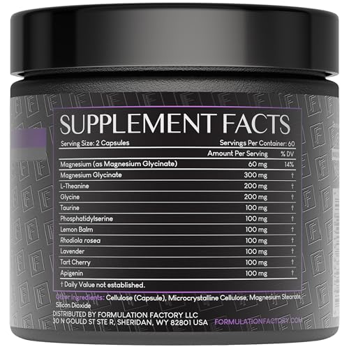 The Night Before 10-in-1 Midnight Maximizer Sleep Aid, Stress Relief, Cognition, Relaxation, Recovery, Focus, Magnesium Glycinate, L-Theanine & More, (120 Capsules – 2 Month Supply) - TrustMedUSA