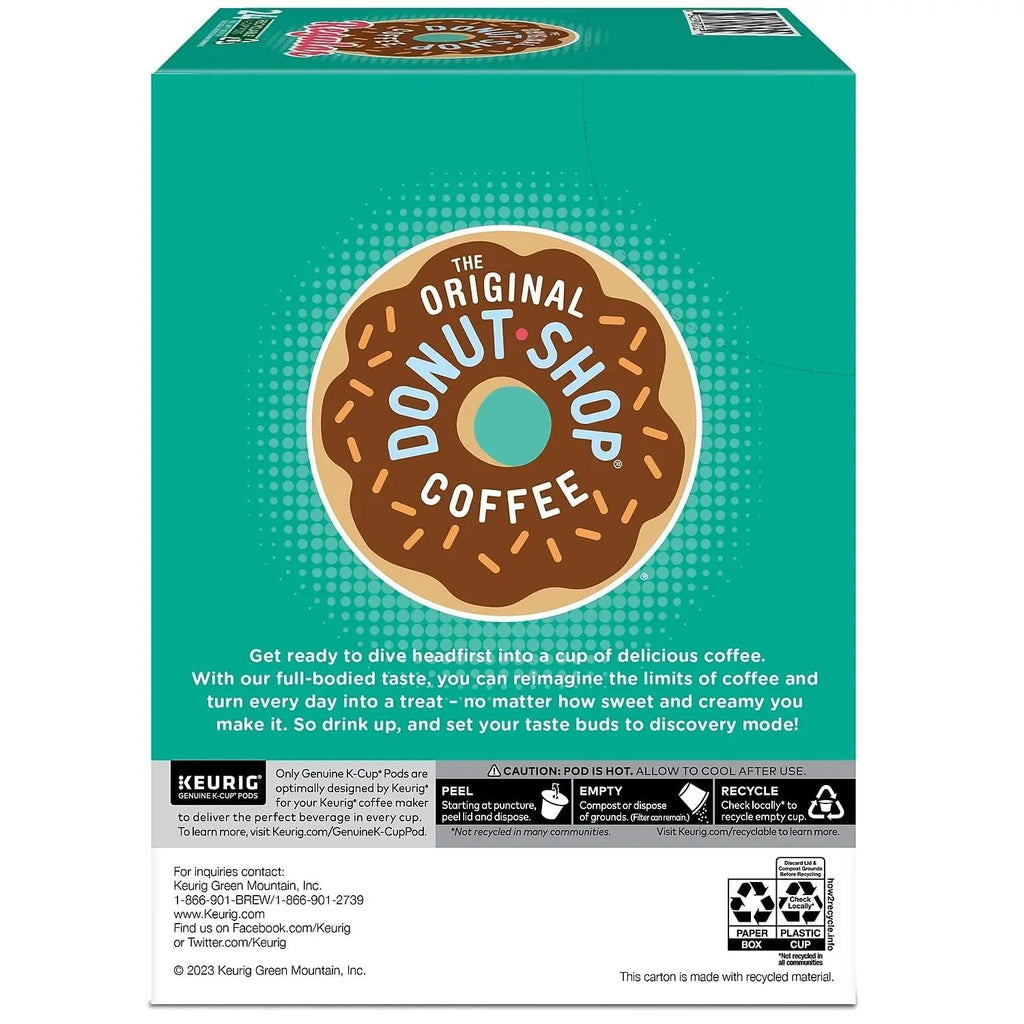 The Original Donut Shop Regular Keurig Single-Serve K-Cup Pods, Medium Roast Coffee - TrustMedUSA
