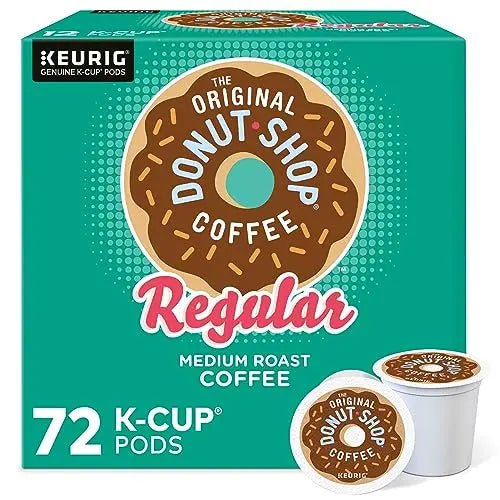 The Original Donut Shop Regular Keurig Single-Serve K-Cup Pods, Medium Roast Coffee - TrustMedUSA