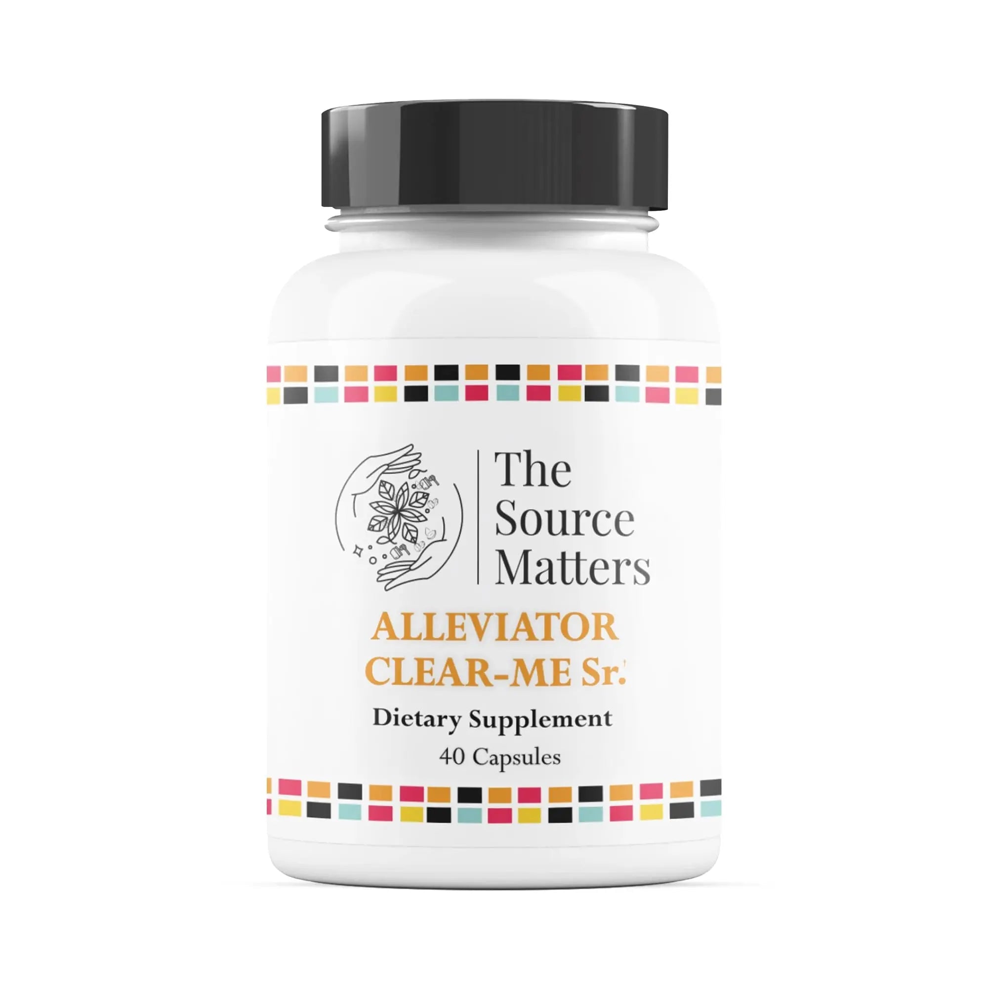 The Source Matters Alleviator Clear-ME SR Seasonal Allergy Relief and Immune Support | Quercetin, Bromelain, Stinging Nettles, NAC, and Vitamin C (40 Capsules) - TrustMedUSA