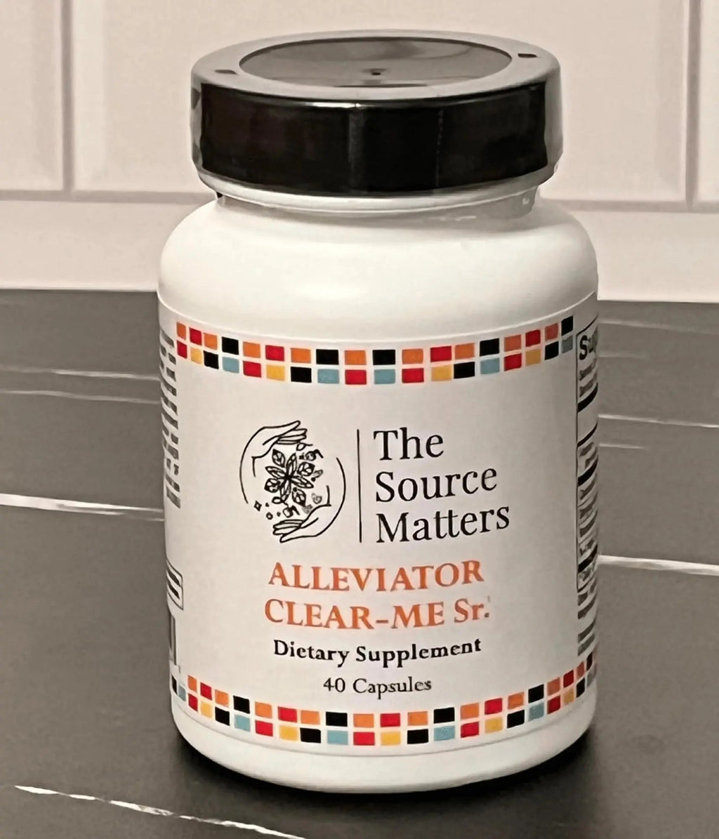 The Source Matters Alleviator Clear-ME SR Seasonal Allergy Relief and Immune Support | Quercetin, Bromelain, Stinging Nettles, NAC, and Vitamin C (40 Capsules) - TrustMedUSA