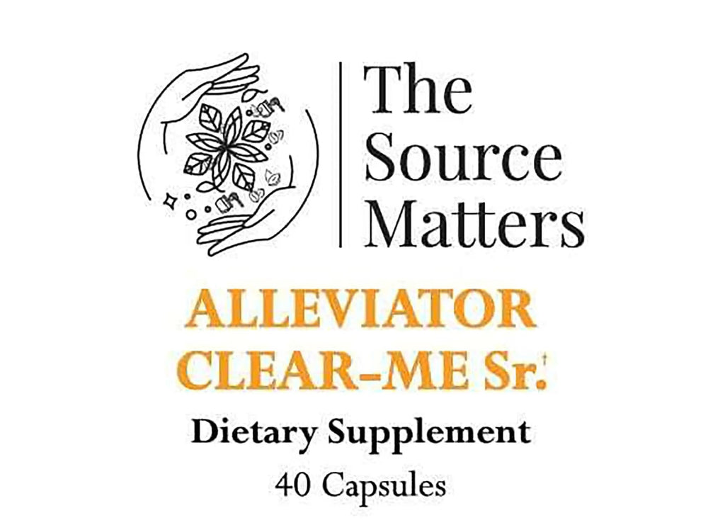 The Source Matters Alleviator Clear-ME SR Seasonal Allergy Relief and Immune Support | Quercetin, Bromelain, Stinging Nettles, NAC, and Vitamin C (40 Capsules) - TrustMedUSA