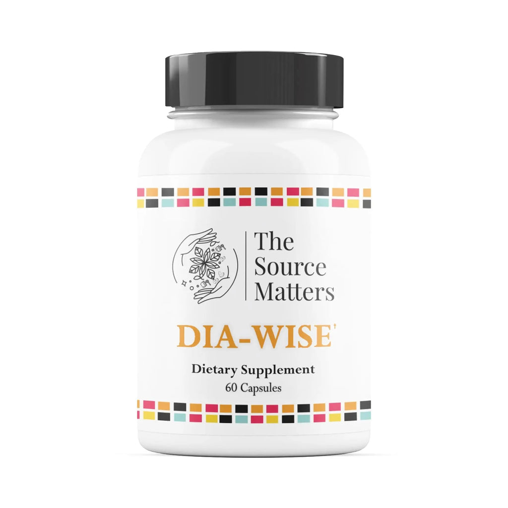 The Source Matters Dia-Wise Metabolic Health Supplement | Alpha Lipoic Acid, Cinnulin Capsules, Biotin, Chromium, Vanadyl Sulfate, Vitamin B for AMPK Activation (60 Count) - TrustMedUSA