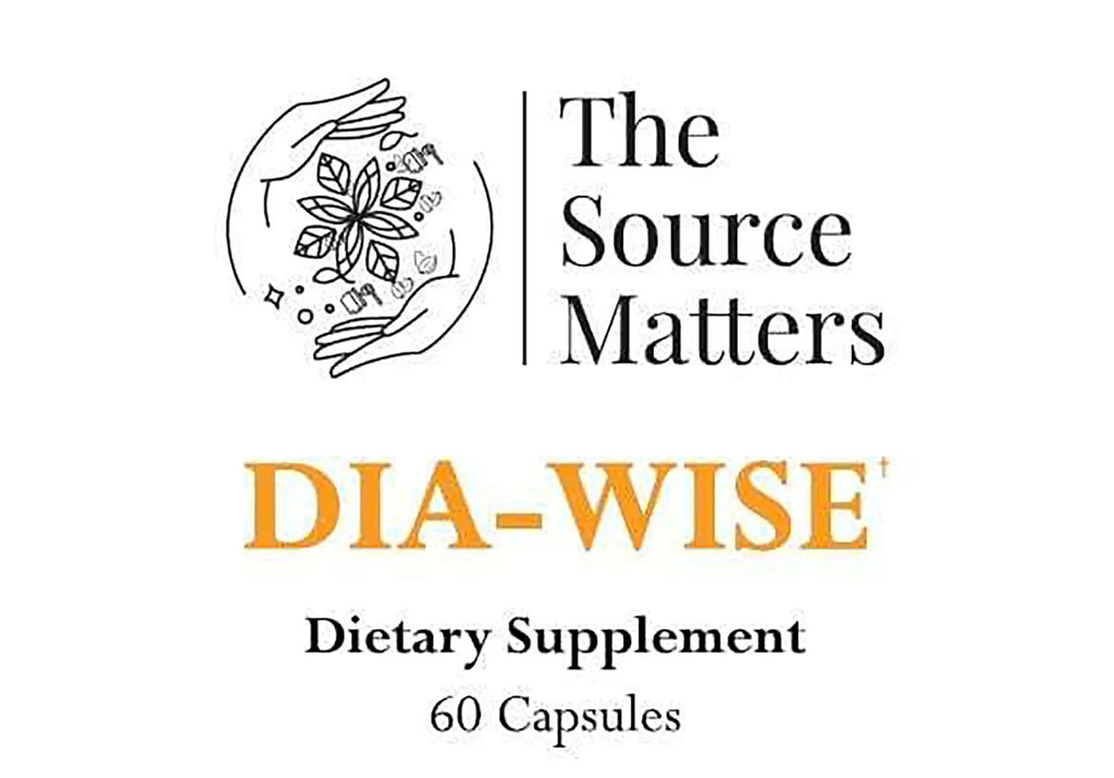 The Source Matters Dia-Wise Metabolic Health Supplement | Alpha Lipoic Acid, Cinnulin Capsules, Biotin, Chromium, Vanadyl Sulfate, Vitamin B for AMPK Activation (60 Count) - TrustMedUSA
