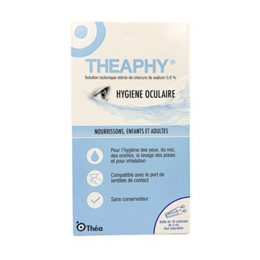THEA THEAPHY Eye Hygiene - 10 Unidoses of 5ml - TrustMedUSA