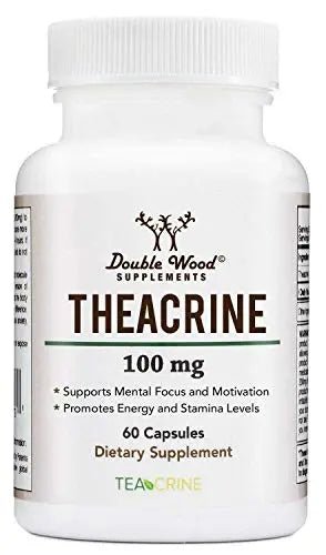 Theacrine (Teacrine) 100 Mg, 60 Capsules - Energy and Focus Supplement (Similar to Caffe - TrustMedUSA