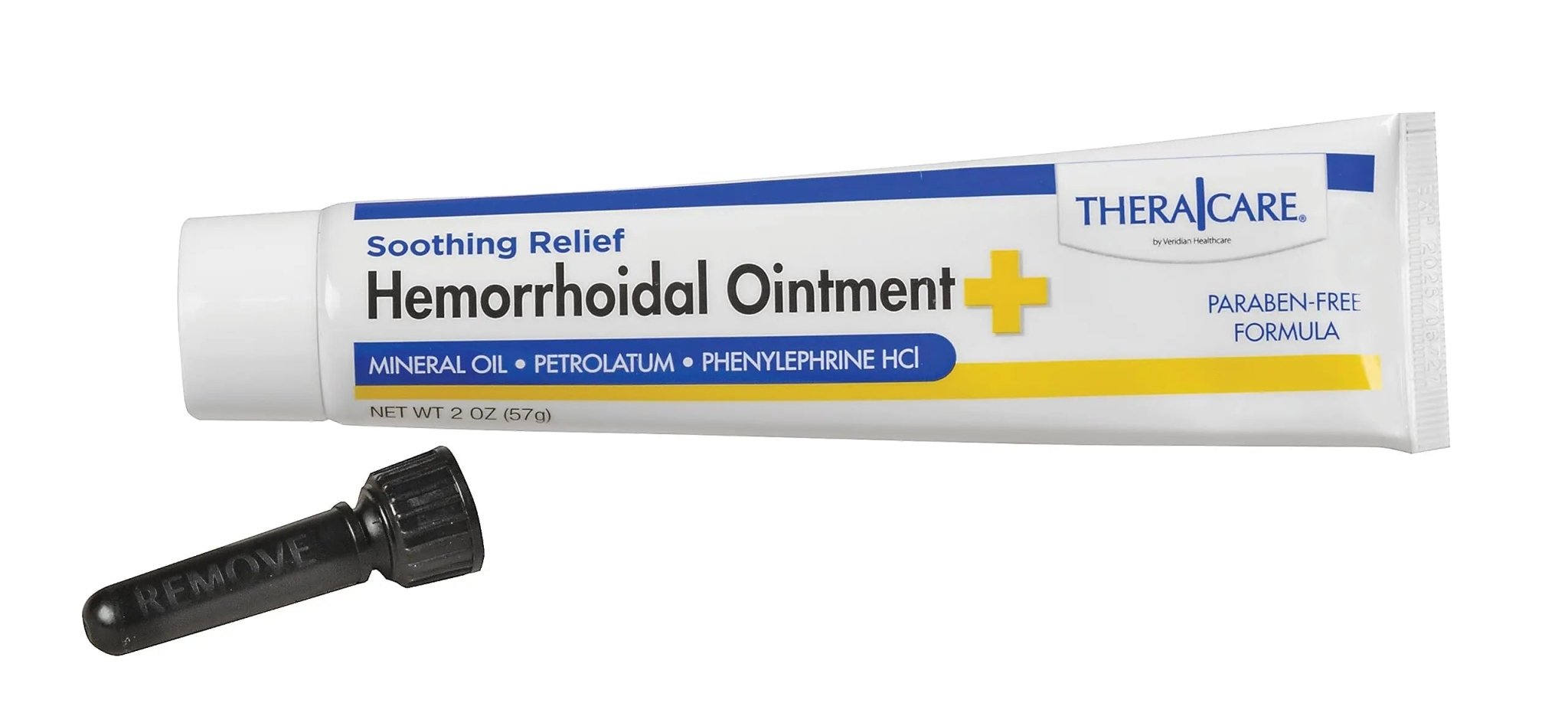 Thera|Care Hemorrhoidal Ointment | Soothes Itching and Burning | 1.0 oz | Hemorrhoid Symptom Relief | Fast Acting | Paraben-Free | Applicator Included - TrustMedUSA