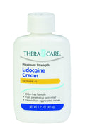 Thera|Care Maximum Strength OTC Lidocaine Cream | Numbs Away Pain | Long-Lasting Relief | Non-Greasy | 1.75 Oz - TrustMedUSA