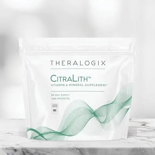 Theralogix CitraLith Vitamin & Mineral Supplement - 90-Day Supply - Kidney Health - TrustMedUSA