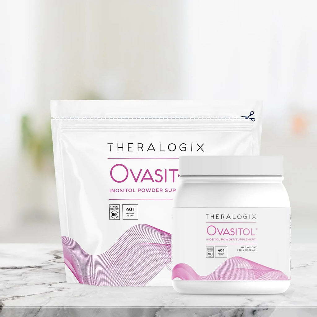 Theralogix Ovasitol Inositol Powder - 60 Servings - Myo-Inositol & D-Chiro Inositol - TrustMedUSA