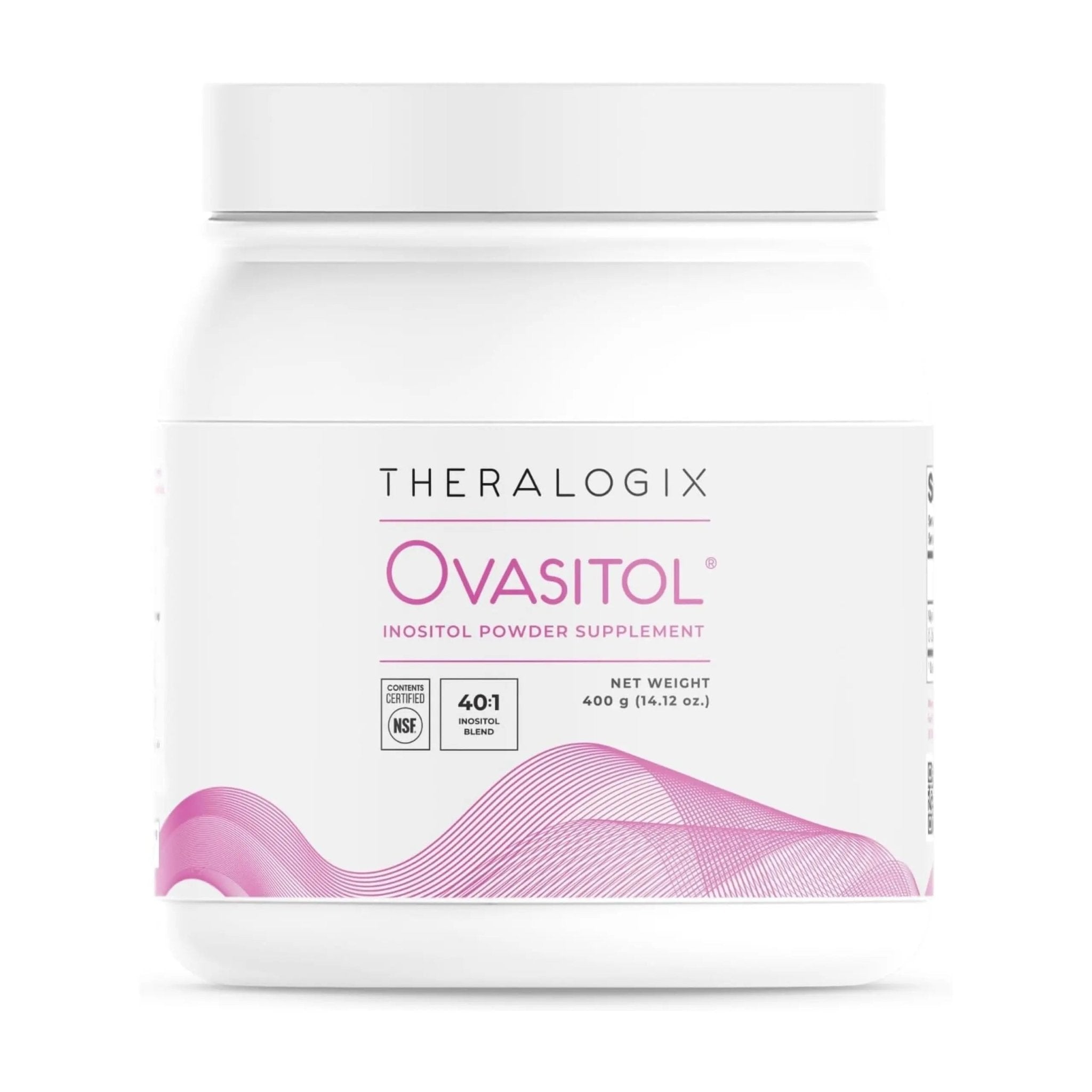 Theralogix Ovasitol Inositol Powder - 60 Servings - Myo-Inositol & D-Chiro Inositol - TrustMedUSA