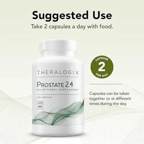 Theralogix Prostate 2.4 Nutritional Supplement - 90-Day Supply - Prostate Health - TrustMedUSA