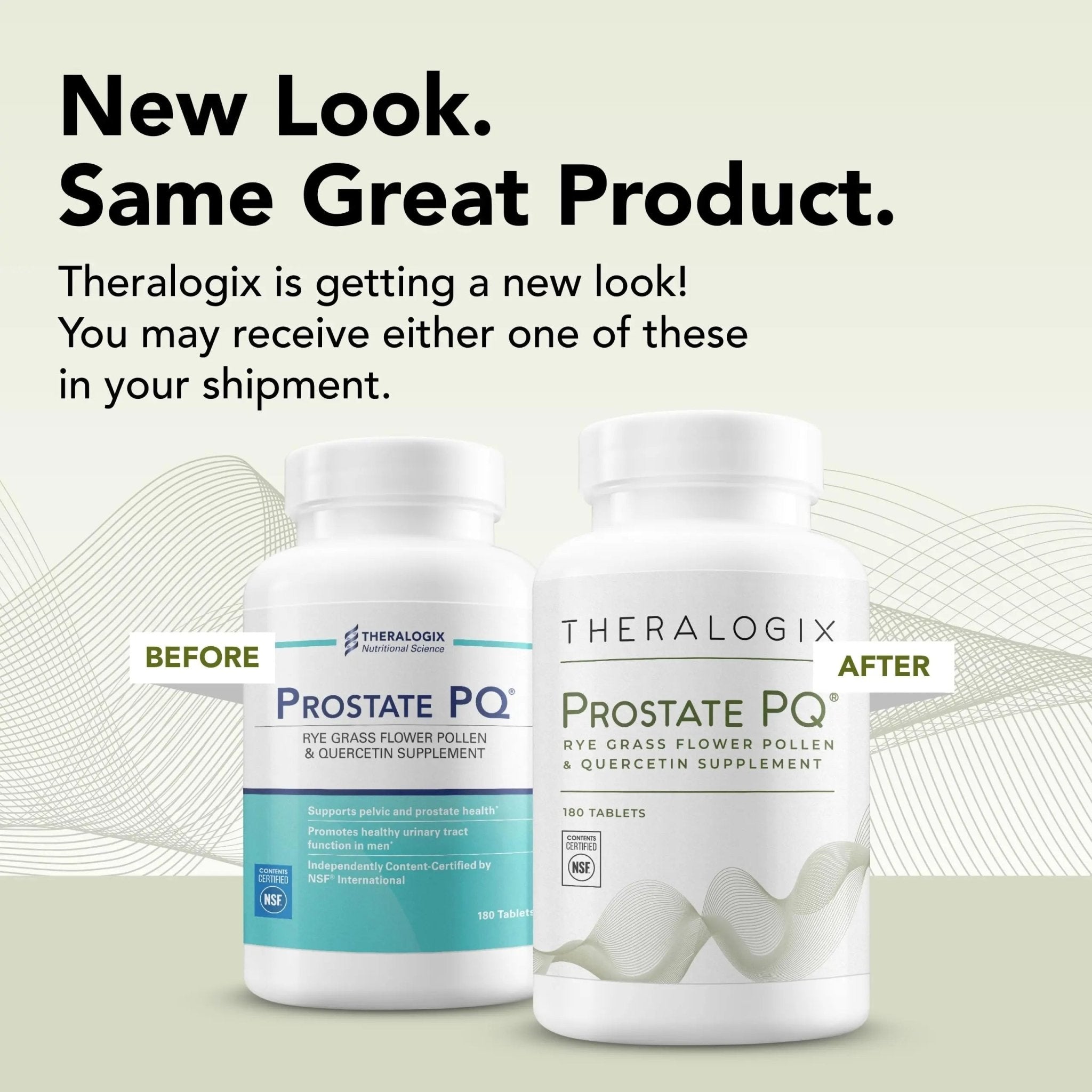Theralogix Prostate PQ - Rye Grass Pollen Extract & Quercetin Supplement - 90-Day - TrustMedUSA