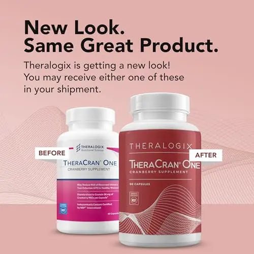 Theralogix TheraCran One Cranberry Capsules - 90-Day Supply - Cranberry Supplement - TrustMedUSA